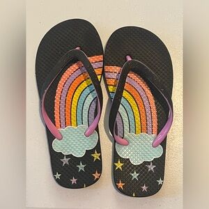 Wonder Nation Flip Flops - Youth Size 13/1